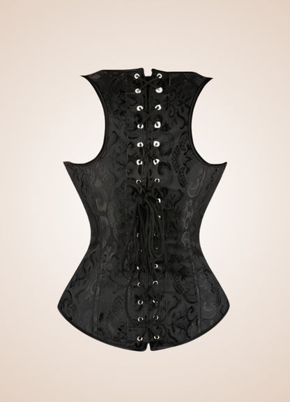Black Gothic Bustier UK