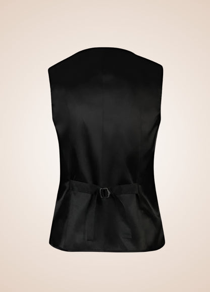 Black Gothic Man Tailcoat Vest UK