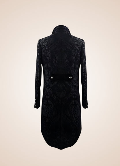 Black Gothic Steampunk Tailcoat UK