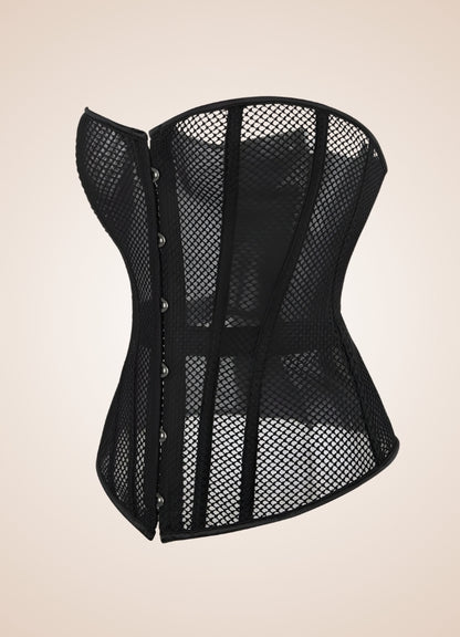 Black Pirate Steampunk Bustier UK