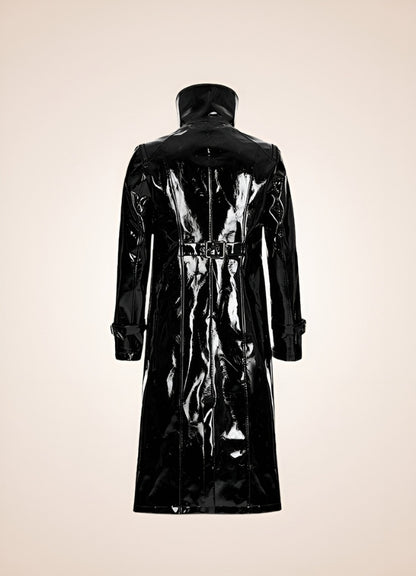 Black Punk Men's Frock Coat UK