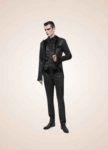 Black Victorian Gothic Pants UK
