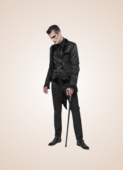 Black Victorian Gothic Pants UK