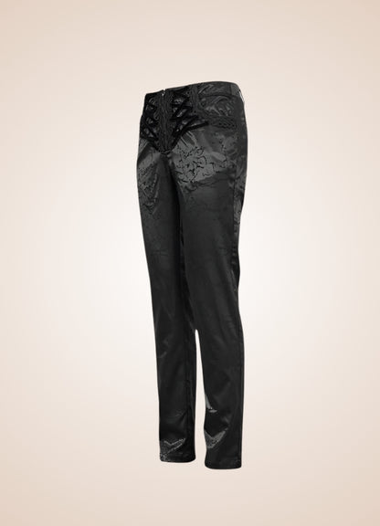 Black Victorian Gothic Pants UK