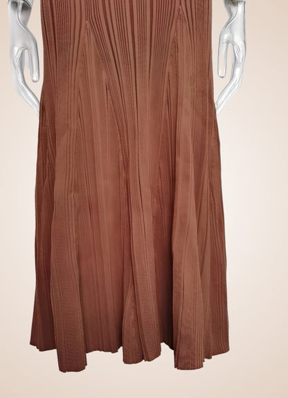 Brown Steampunk Pocket Corset Dress UK