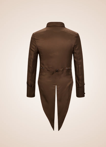 Brown Steampunk Tailcoat UK