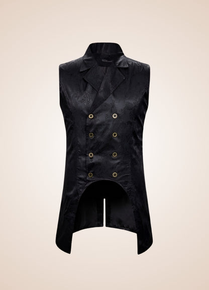 Button Gothic Steampunk Vest UK