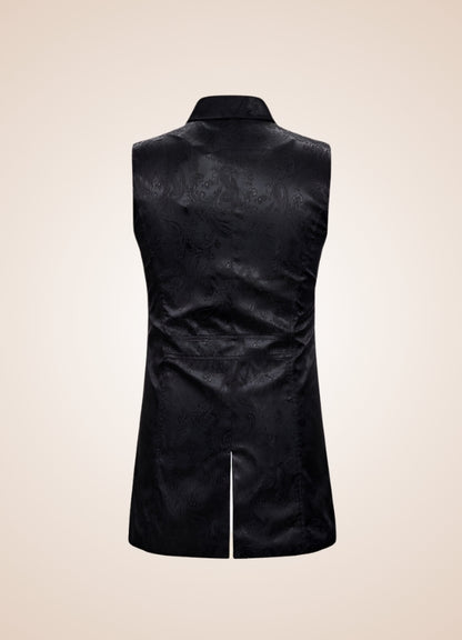 Button Gothic Steampunk Vest UK