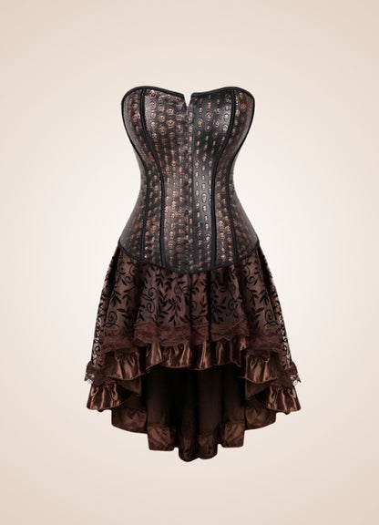 Classic Pirate Corset Dress UK