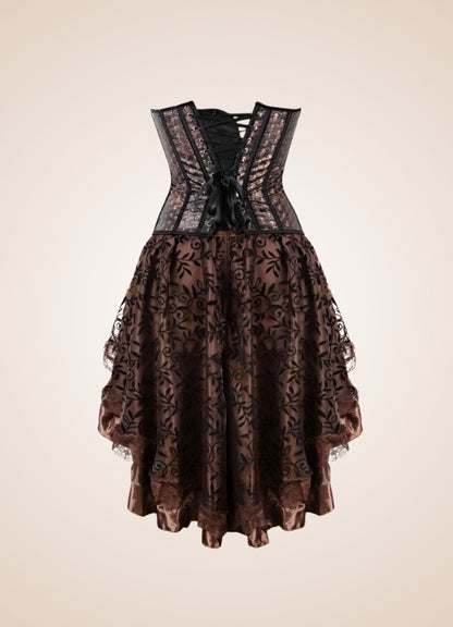 Classic Pirate Corset Dress UK