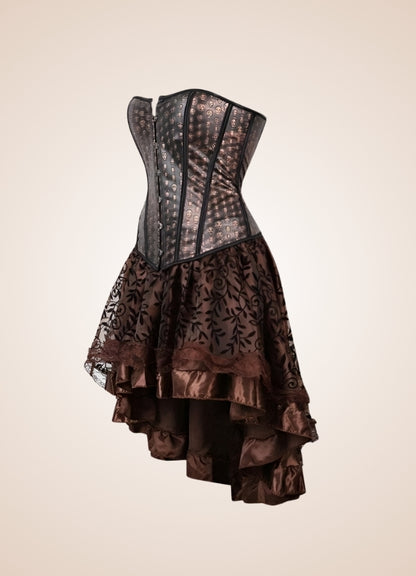 Classic Pirate Corset Dress UK
