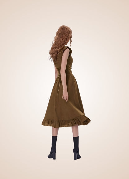 Classic Steampunk Summer Dress UK