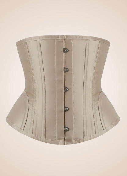 Cream Steampunk Corset UK