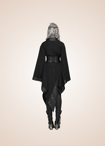 Dark Goth Punk Long Dress UK