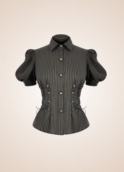 Dark Gothic Steampunk Shirt UK