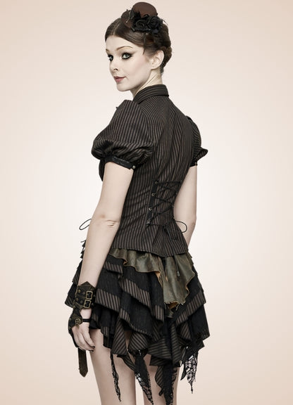 Dark Gothic Steampunk Shirt UK