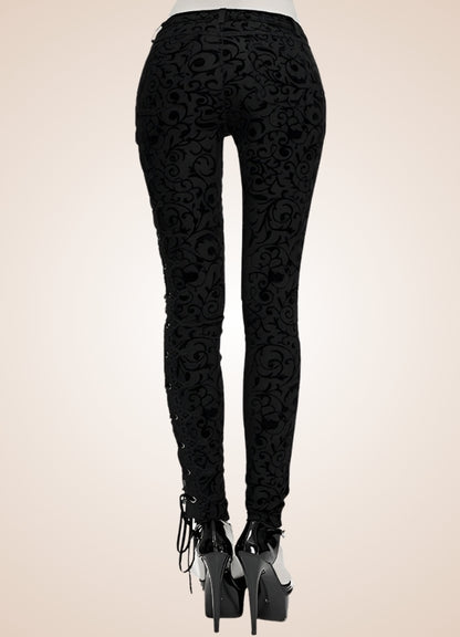Devil Gothic Skinny Pants UK