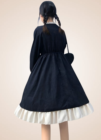 Double Layer Steampunk Lolita Dress UK