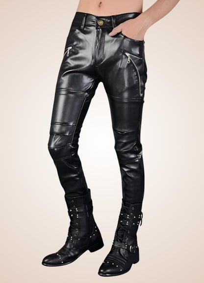 Gothic Faux Leather Pants UK