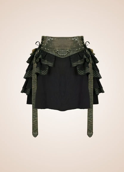 Gothic Flat Bone Lolita Skirt UK
