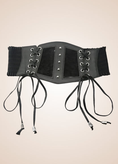 Gothic Lace Up Corset UK