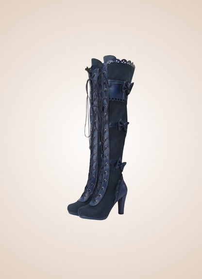 Gothic Over The Knee Boots UK