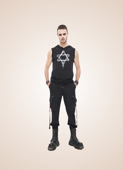 Gothic Punk Jogger Pants UK