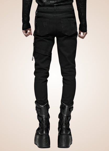Gothic Punk Men's Pants UK