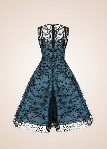 Gothic Sleeveless Mesh Dress UK