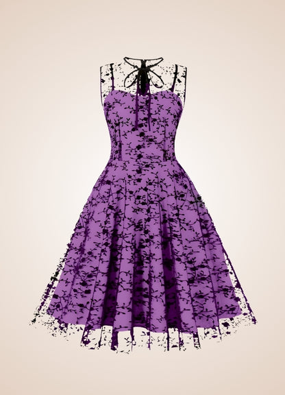 Gothic Sleeveless Mesh Dress UK
