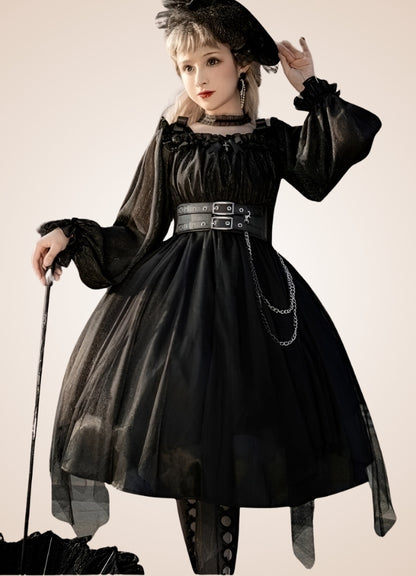 Gothic Steampunk Lolita Dress UK