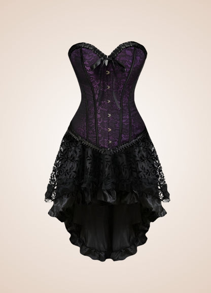 Gothic Victorian Corset Dress UK