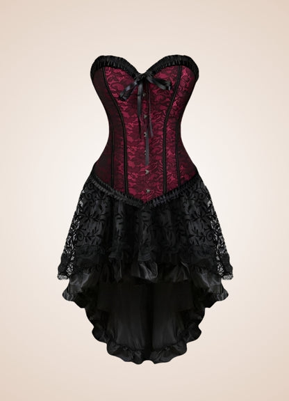 Gothic Victorian Corset Dress UK