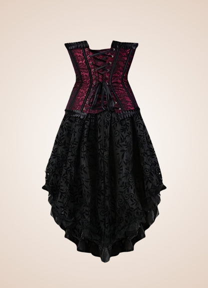 Gothic Victorian Corset Dress – Steampunk Fashion UK