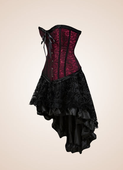 Gothic Victorian Corset Dress UK