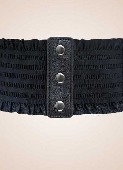 Gothic Wide Lace Up Belt UK