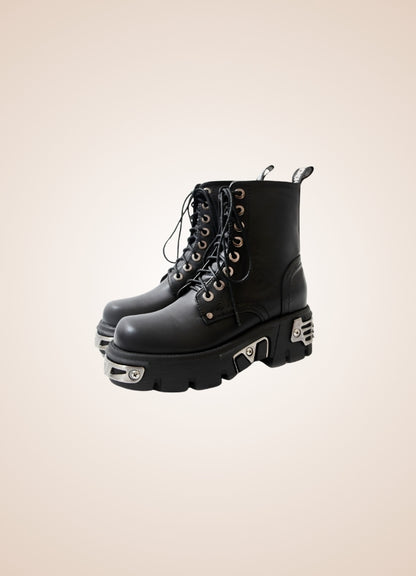 Gothic Women's High Sole Boots UK