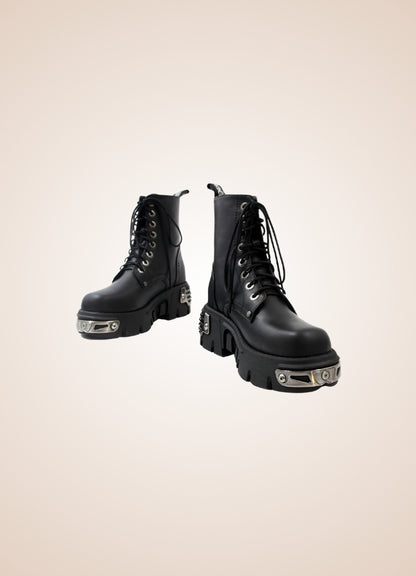 Gothic Women's High Sole Boots UK