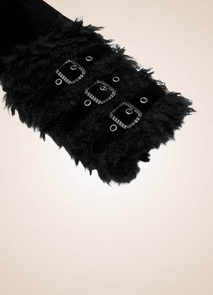 Gothic Zipper Hooded Jacket UK