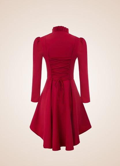 Ladies Steampunk Stiped Coat UK