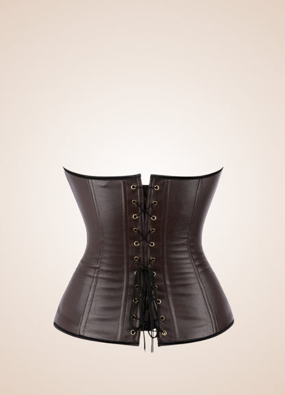 Leather And Straps Steampunk Corset UK