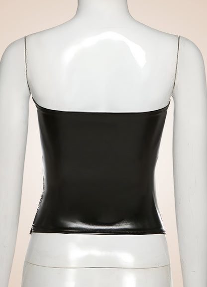 Leather Twist Steampunk Corset UK