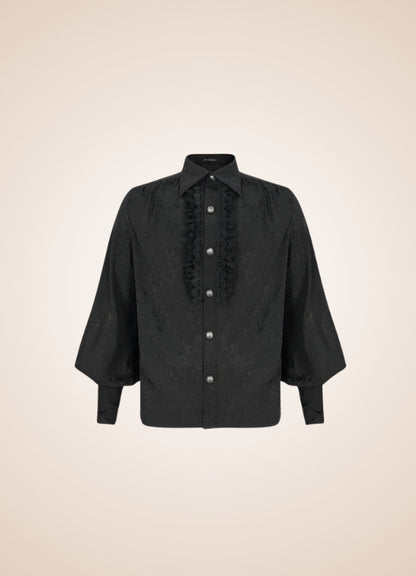 Long Sleeve Goth Style Shirt UK