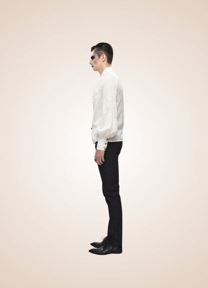 Long Sleeve Goth Style Shirt UK