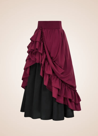 Long Victorian Steampunk Skirt UK