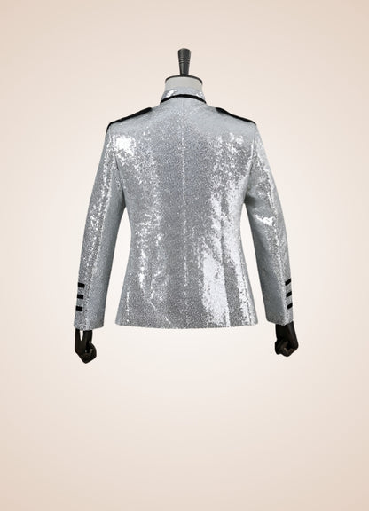 Man Steampunk Military Jacket UK