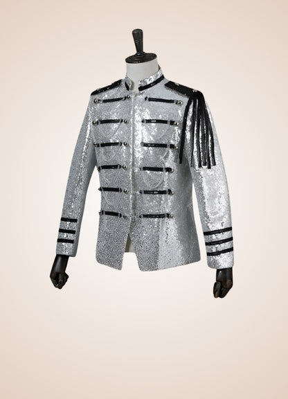 Man Steampunk Military Jacket UK