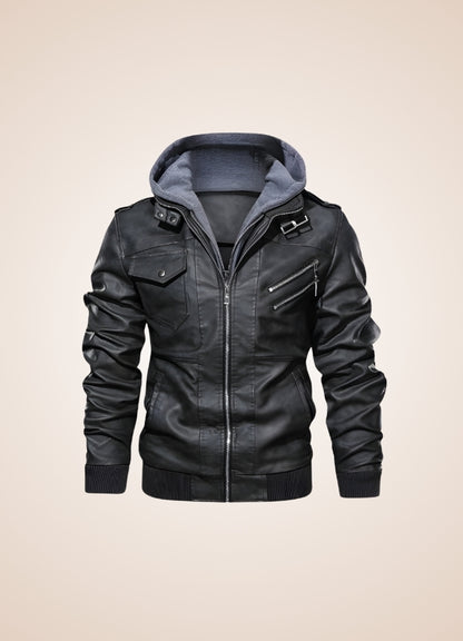 Man's Steampunk Leather Jacket UK
