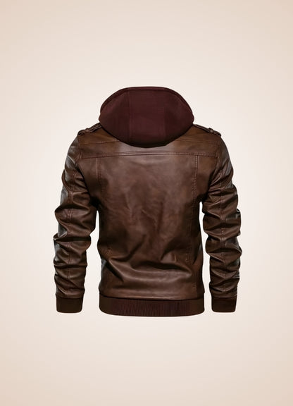 Man's Steampunk Leather Jacket UK