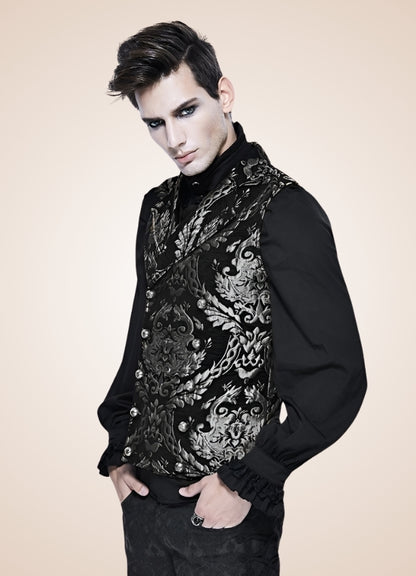 Men Victorian Double Breasted Vest UK